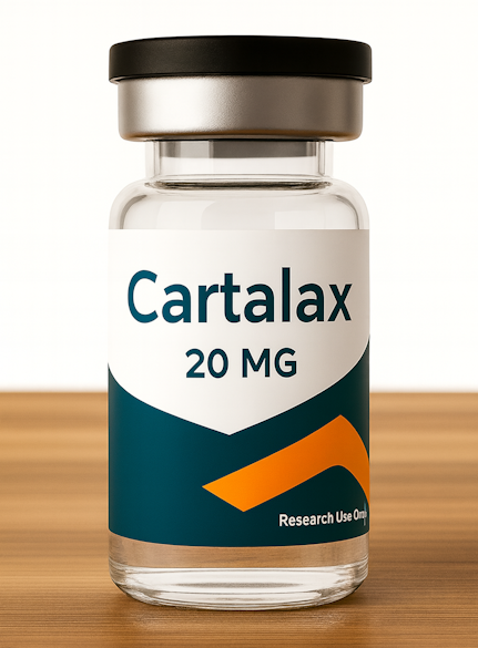 cartalax peptide bottle